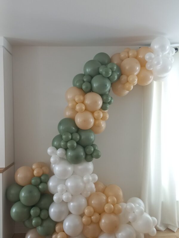 3 colors Garland, 7 ft