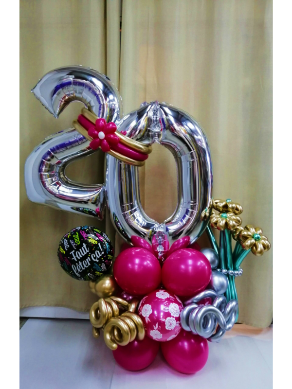 Two numbers display, 4-5ft